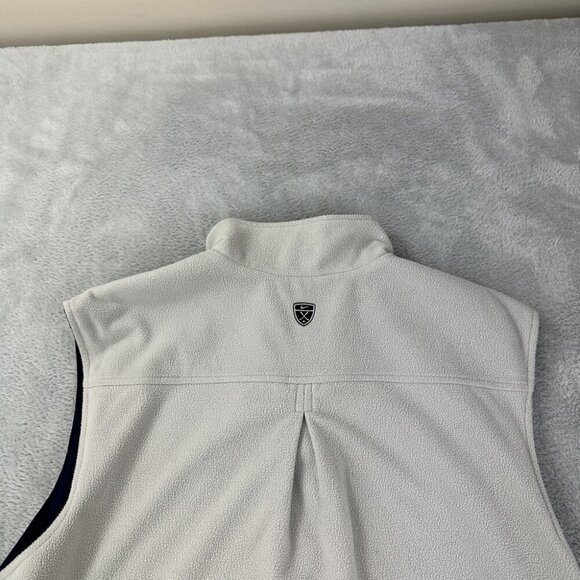 Nike Therma Fit Blue / White Reversible Vest Men’s Size XL - Picture 5 of 16